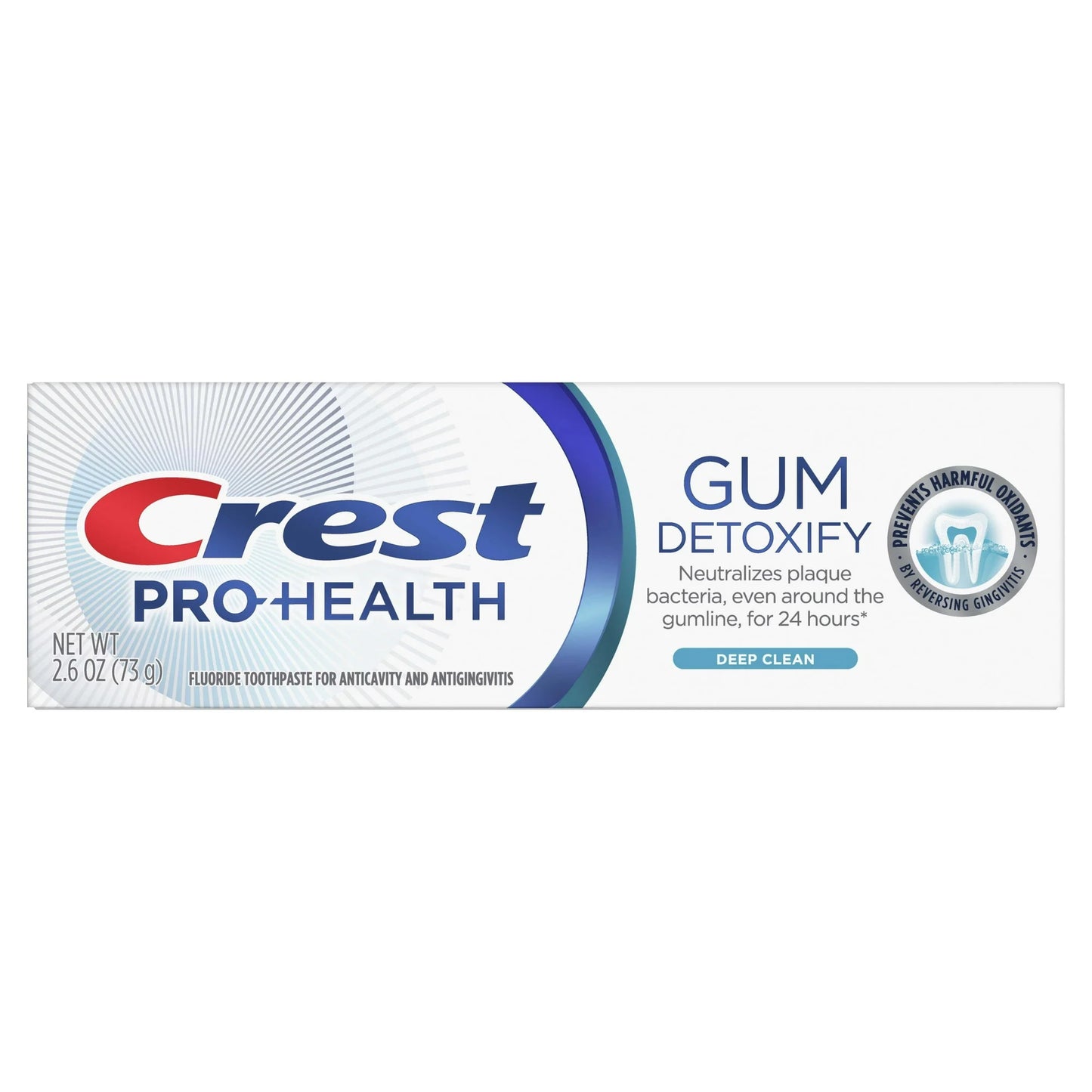 Crest Pro-Health Gum Detoxify Deep Clean Toothpaste, 2.6 oz***