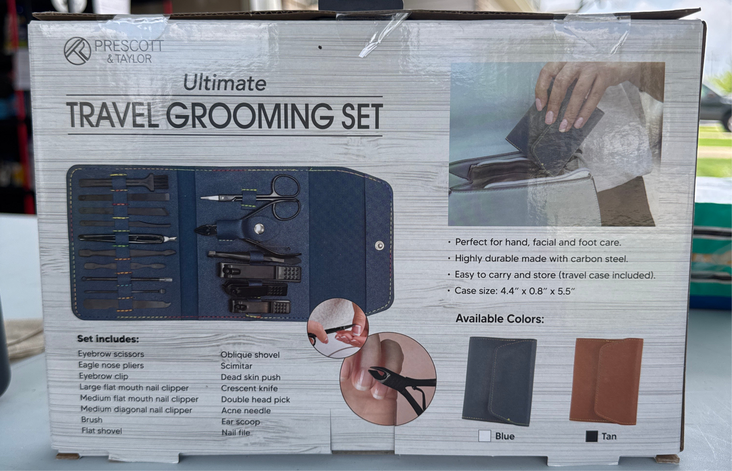 Ultimate 16 Piece Travel Grooming Set