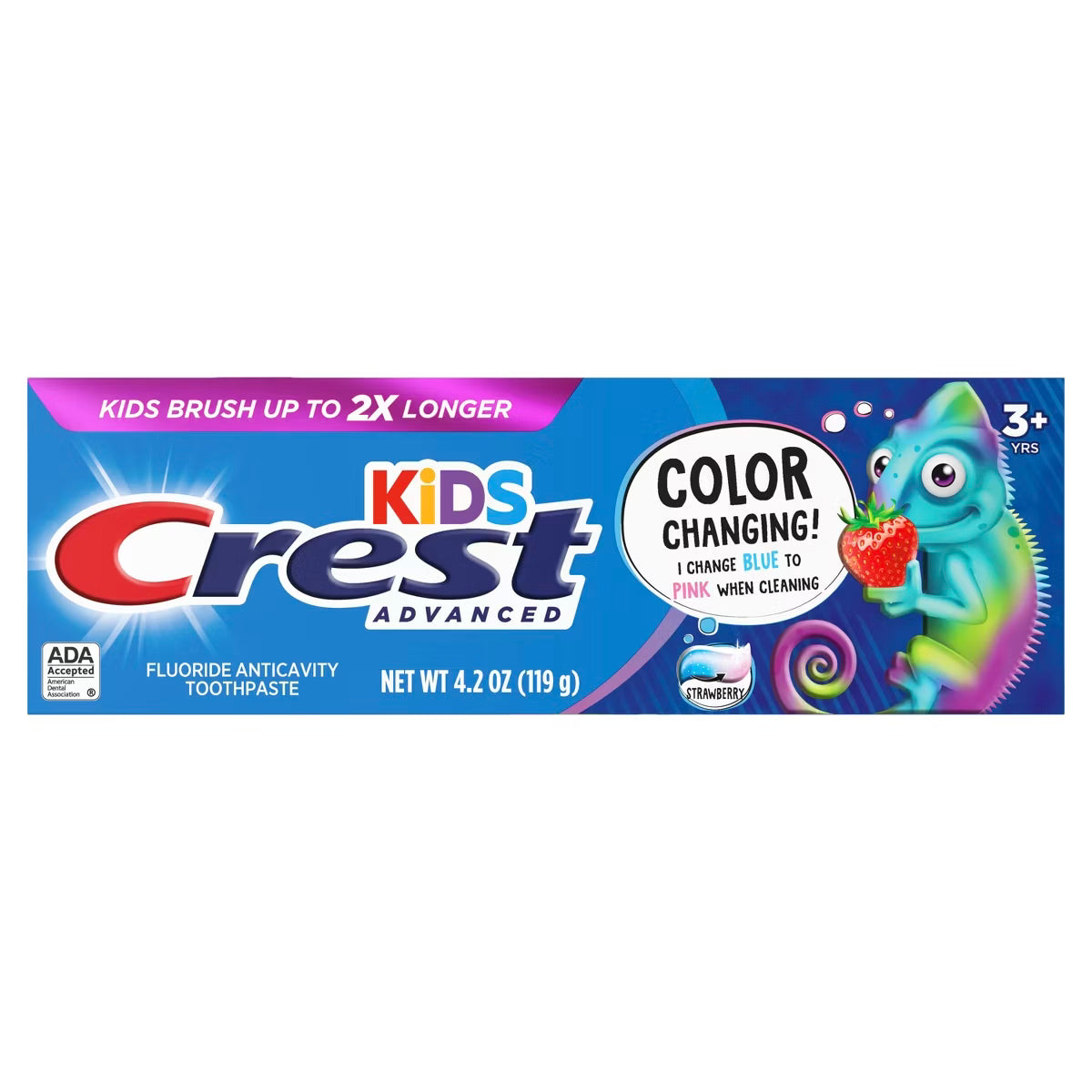 Crest Kids' Advanced Color Changing Toothpaste - 4.2oz (click for flavor options)