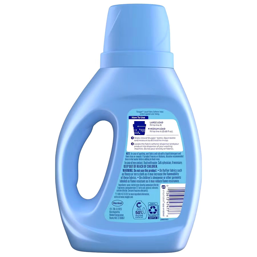 Snuggle Lavender Breeze Liquid Fabric Conditioner Lavender Breeze, 27.2 fl oz