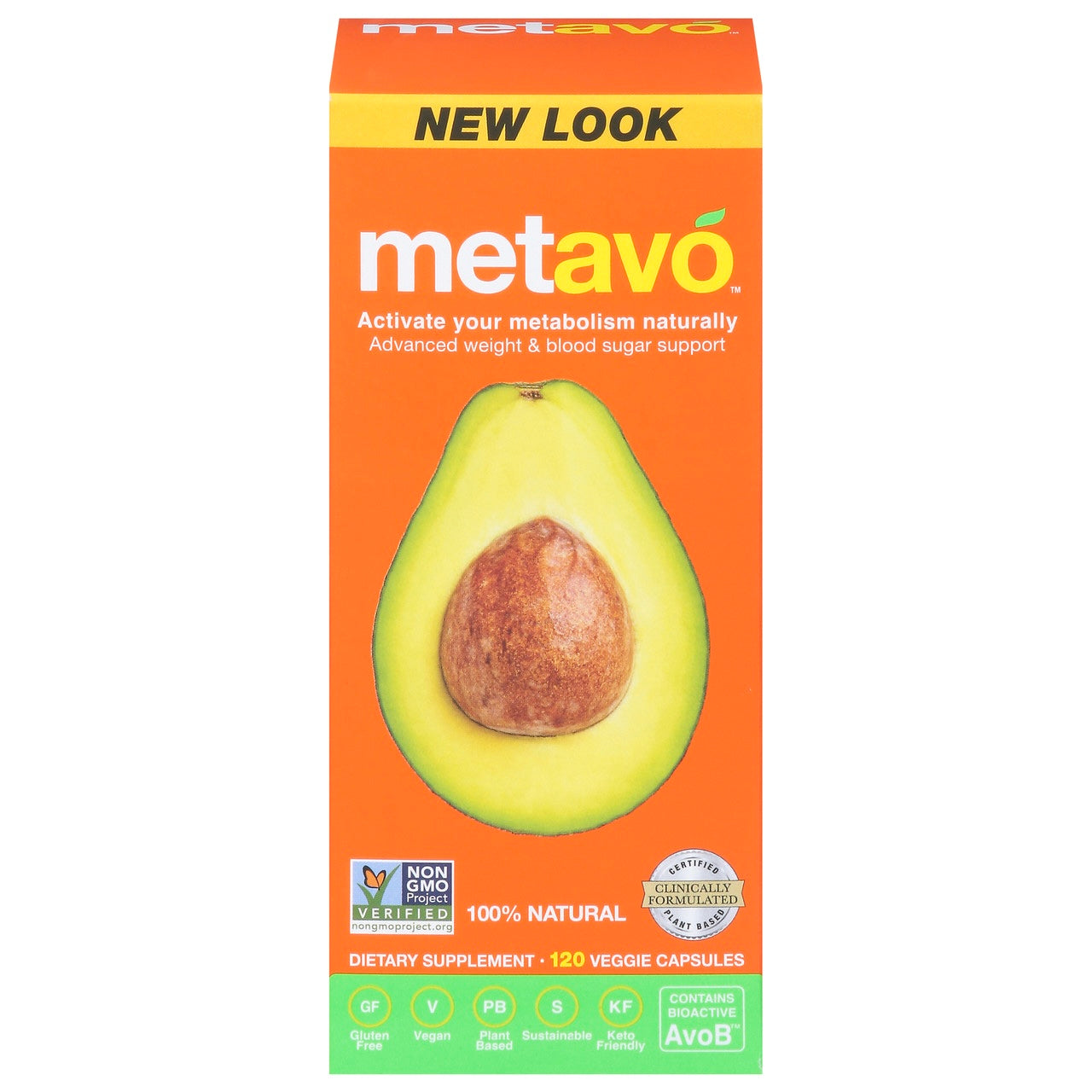 Metavo Metabolism Support Supplement 120ct