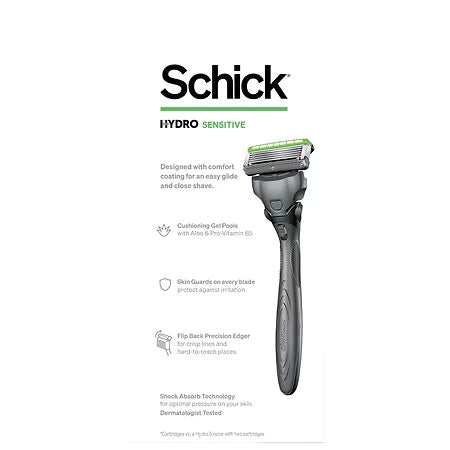 Schick Hydro Men's Sensitive Razor Value Pack
