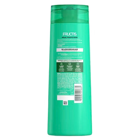 Garnier Fructis Grow Strong Shampoo, For Stronger, Healthier, Shinier Hair 12.5 fl oz