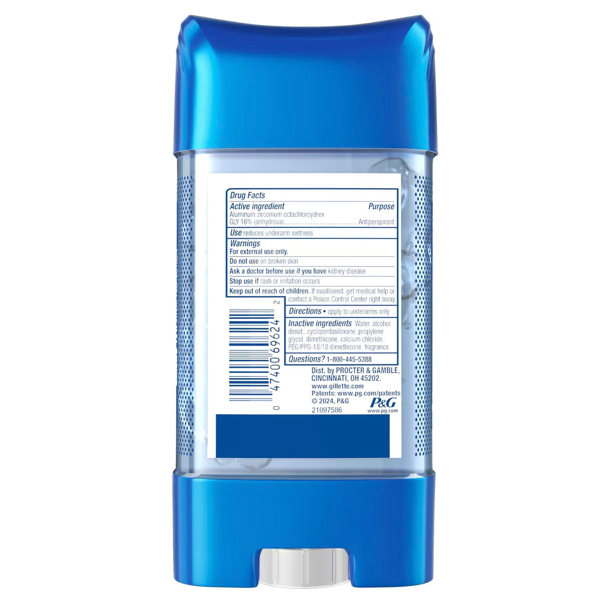 Gillette Clear Gel Antiperspirant Deodorant - Mountain Air - 3.8oz