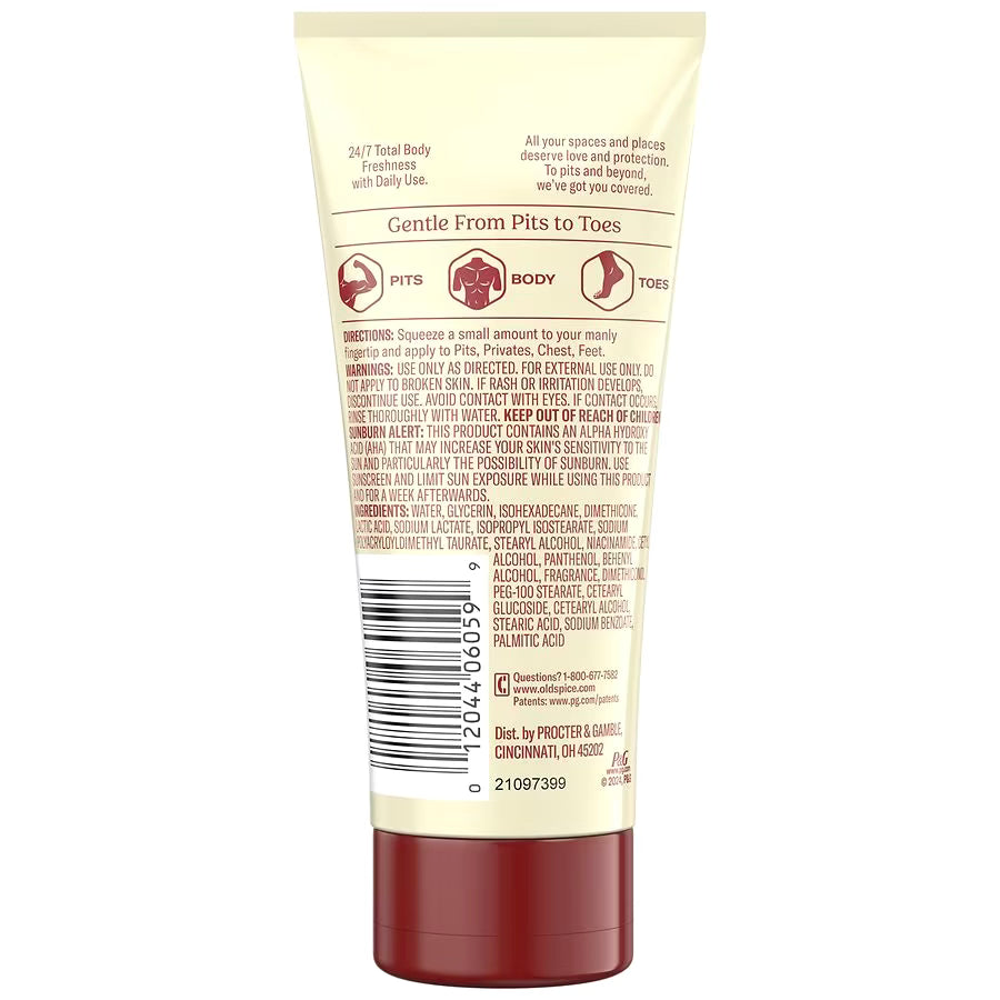 Old Spice Whole Body Deodorant Cream, Aluminum Free Fiji, 3.0 oz