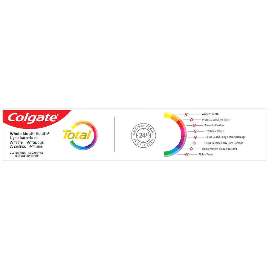 Colgate Total Whitening Charcoal Toothpaste Mint, 5.1 oz