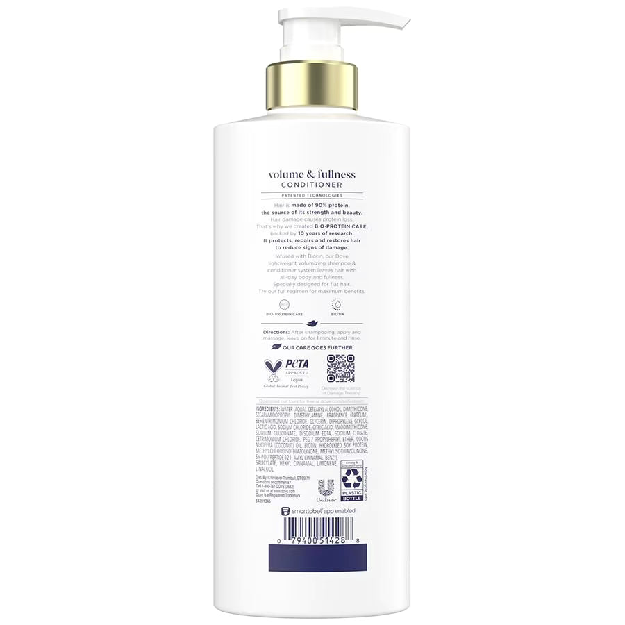 Dove Volume & Fullness Conditioner, 18.0 fl oz