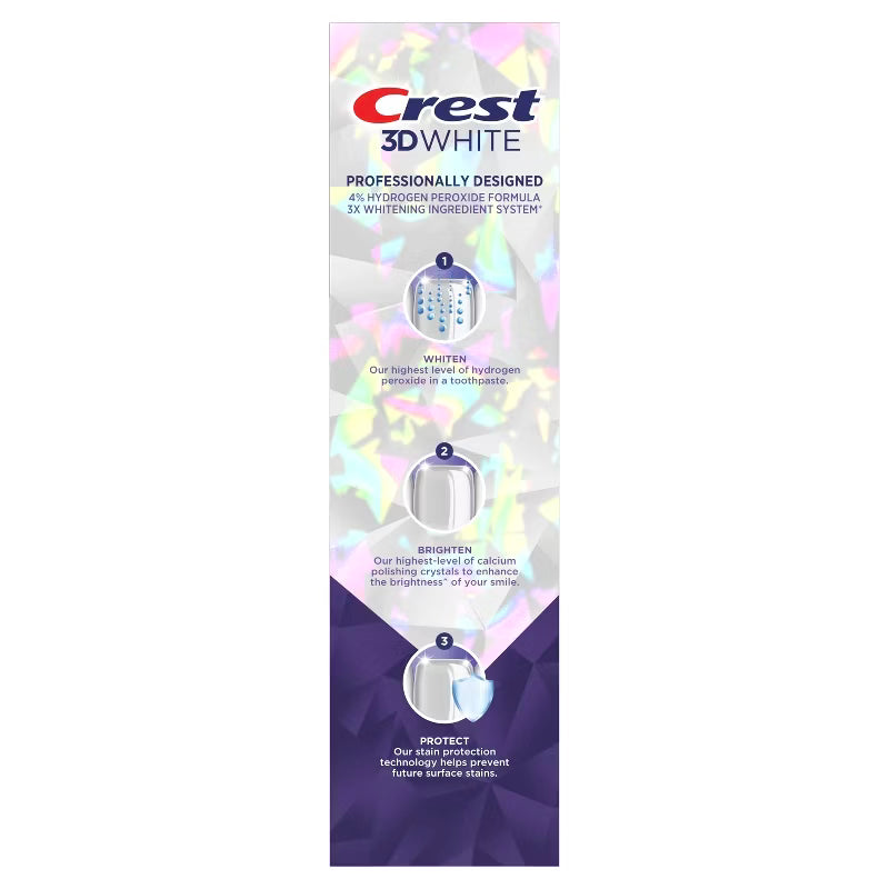 Crest 3D White Brilliance Pro Ultra White Toothpaste - 3.8oz ***