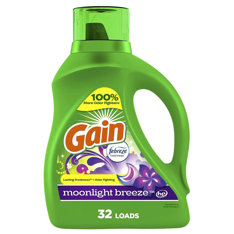 Gain Moonlight Breeze Liquid Laundry Detergent 46oz