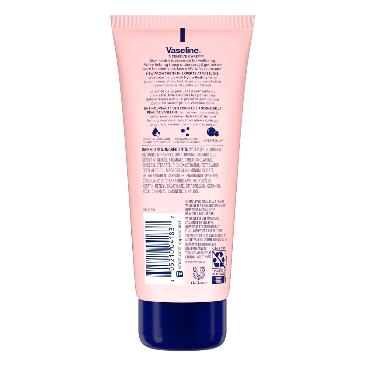 Vaseline Intensive Care Healthy Hands Stronger Nails Lotion - Scented - 3.4oz