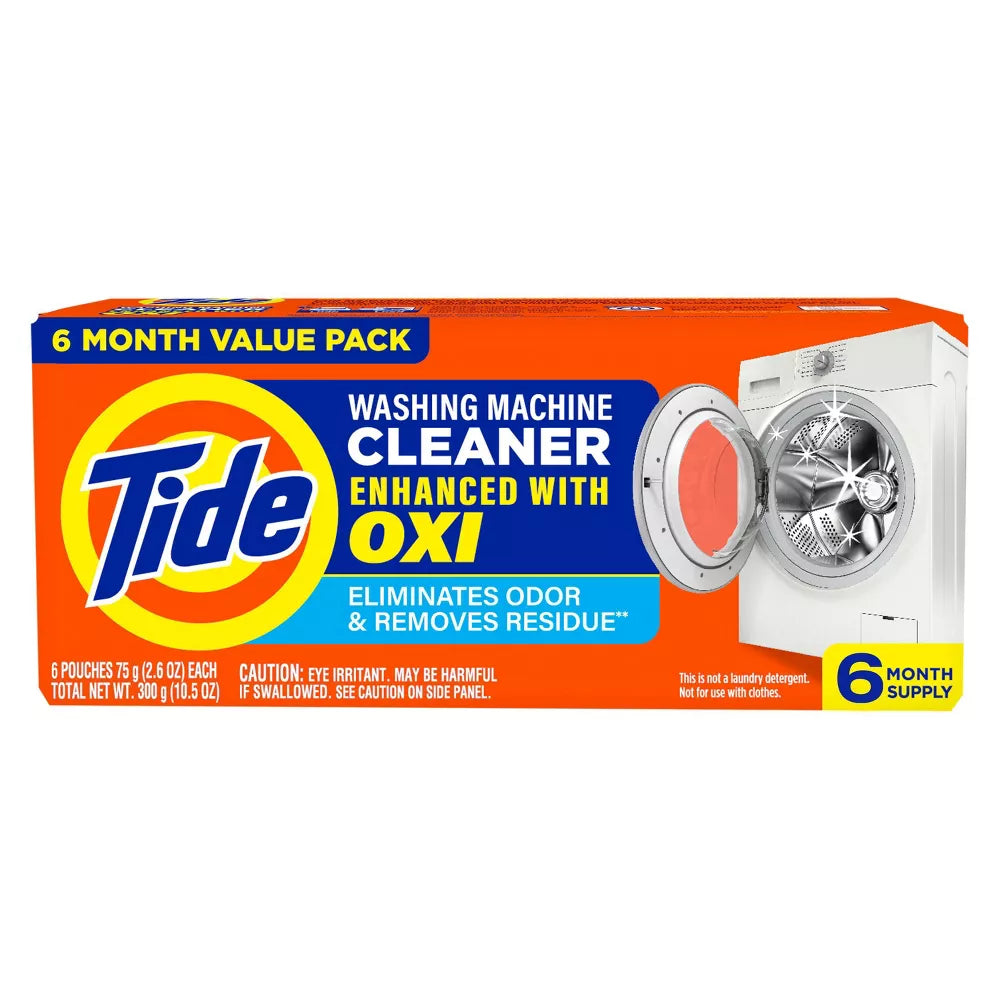 Tide Washing Machine Cleaner - 6ct