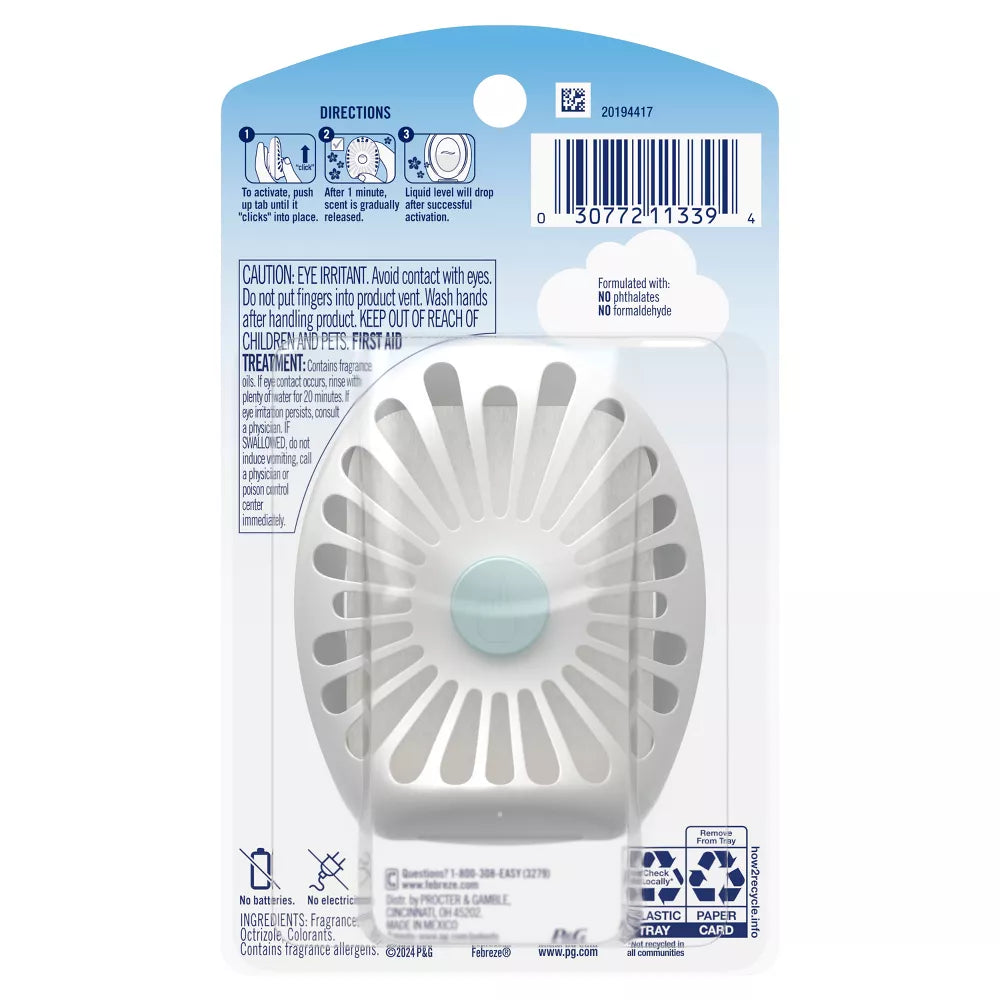 Febreze Small Spaces Bathroom Odor Fighter Citrus Breeze 1ct