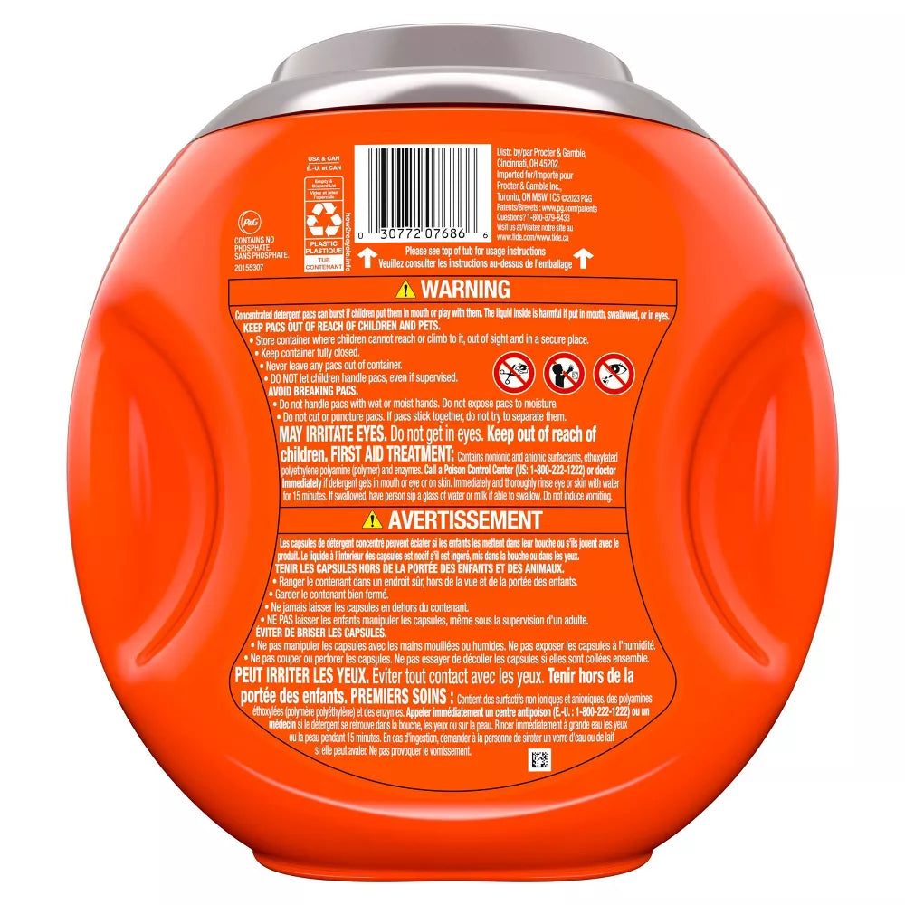 Tide Power Pods Odor Eliminator Laundry Detergent - Spring and Renewal 25ct