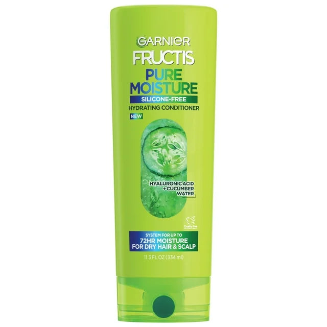 Garnier Fructis Pure Moisture Conditioner with Hyaluronic Acid, 11.3 fl oz