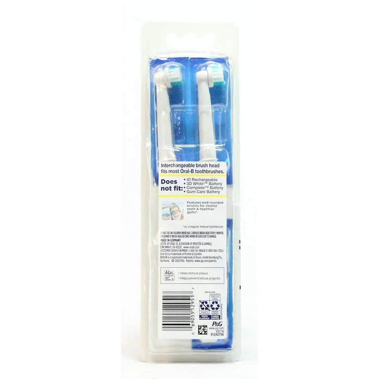 Oral-B Daily Clean Replacement Toothbrush Heads, 3 Count