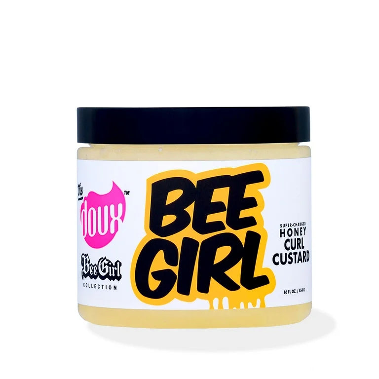 The Doux Bee Girl Honey Curl Custard 16 oz, Moisturizing
