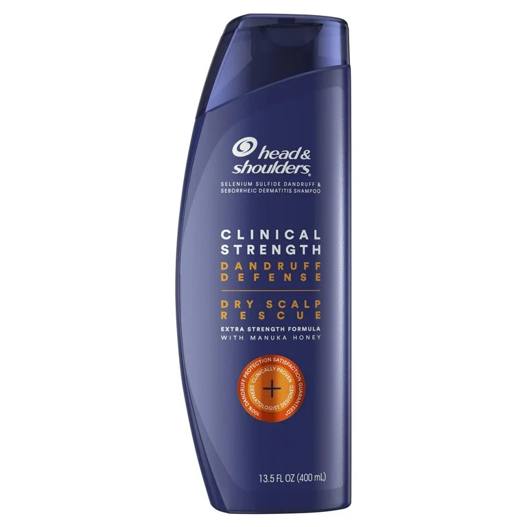 Head and Shoulders Clinical Dry Scalp Rescue Dandruff Shampoo, 13.5 fl oz