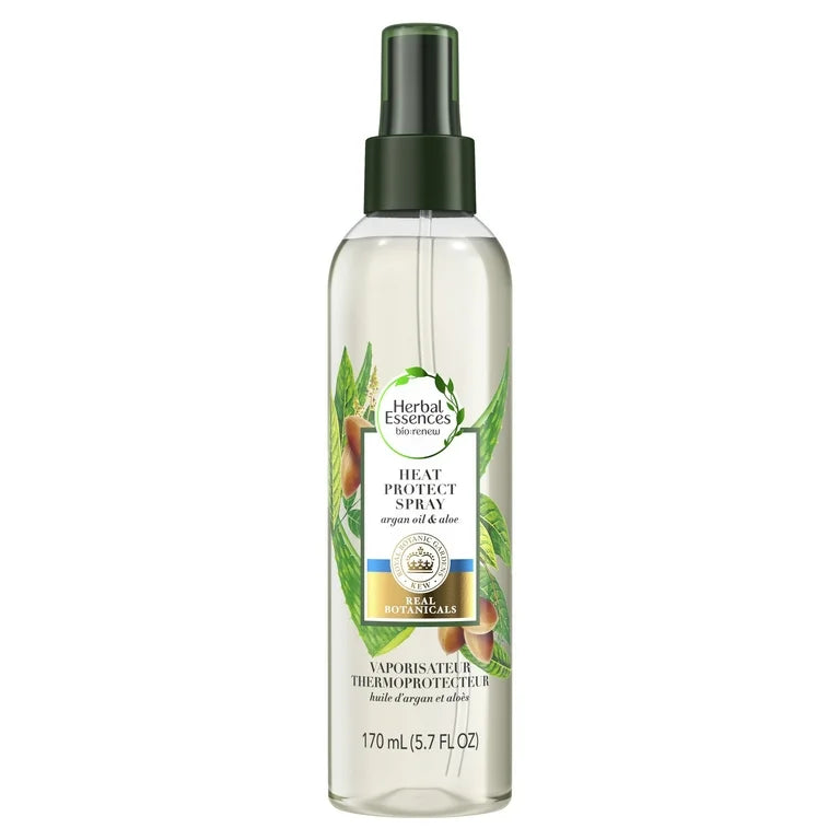 Herbal Essences Bio: Renew Argan Oil & Aloe Sulfate-Free Heat Protect Spray, 5.7 fl oz