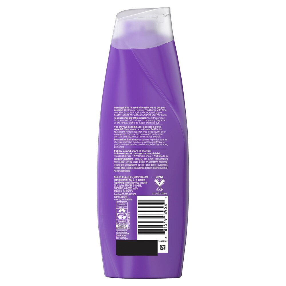 Aussie Miracle Repairer Conditioner, 12.1 OZ