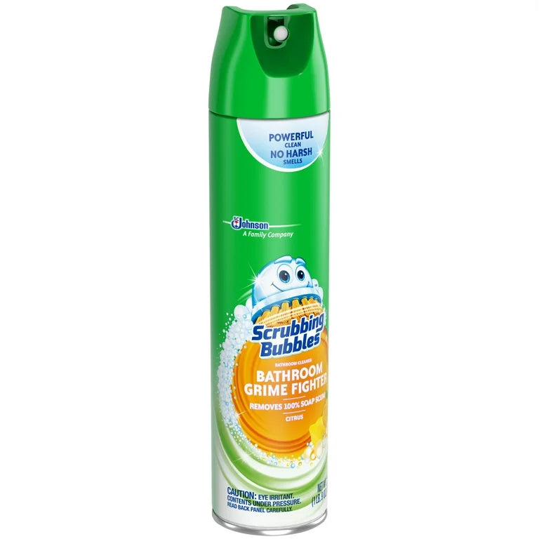 Scrubbing Bubbles Citrus Bathroom Grime Fighter Cleaner, 20 Oz