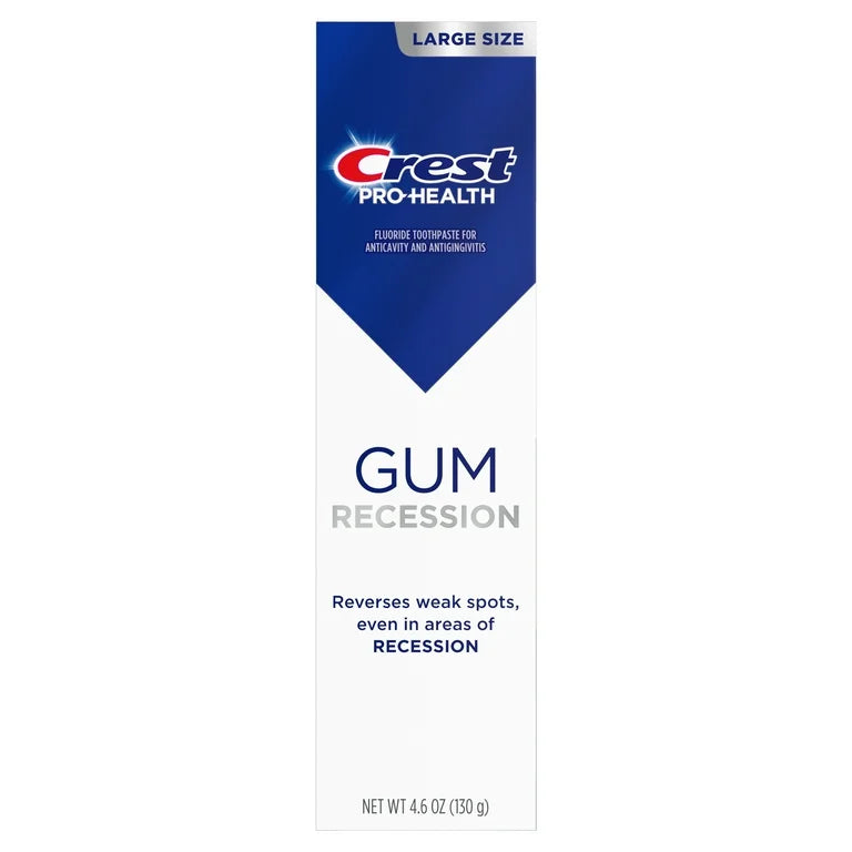 Crest Pro-Health Gum Recession Toothpaste 4.6 oz - Anticavity, Antibacterial Fluoride Toothpaste, Clinically Proven