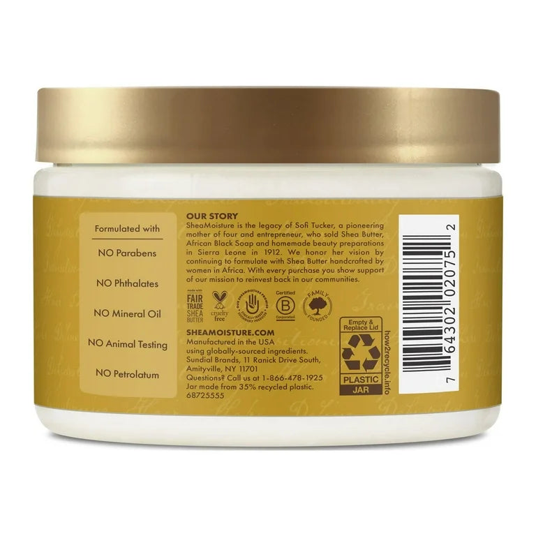 SheaMoisture Deep Moisturizing Leave In Conditioner, Raw Shea Butter, 11.5 fl oz