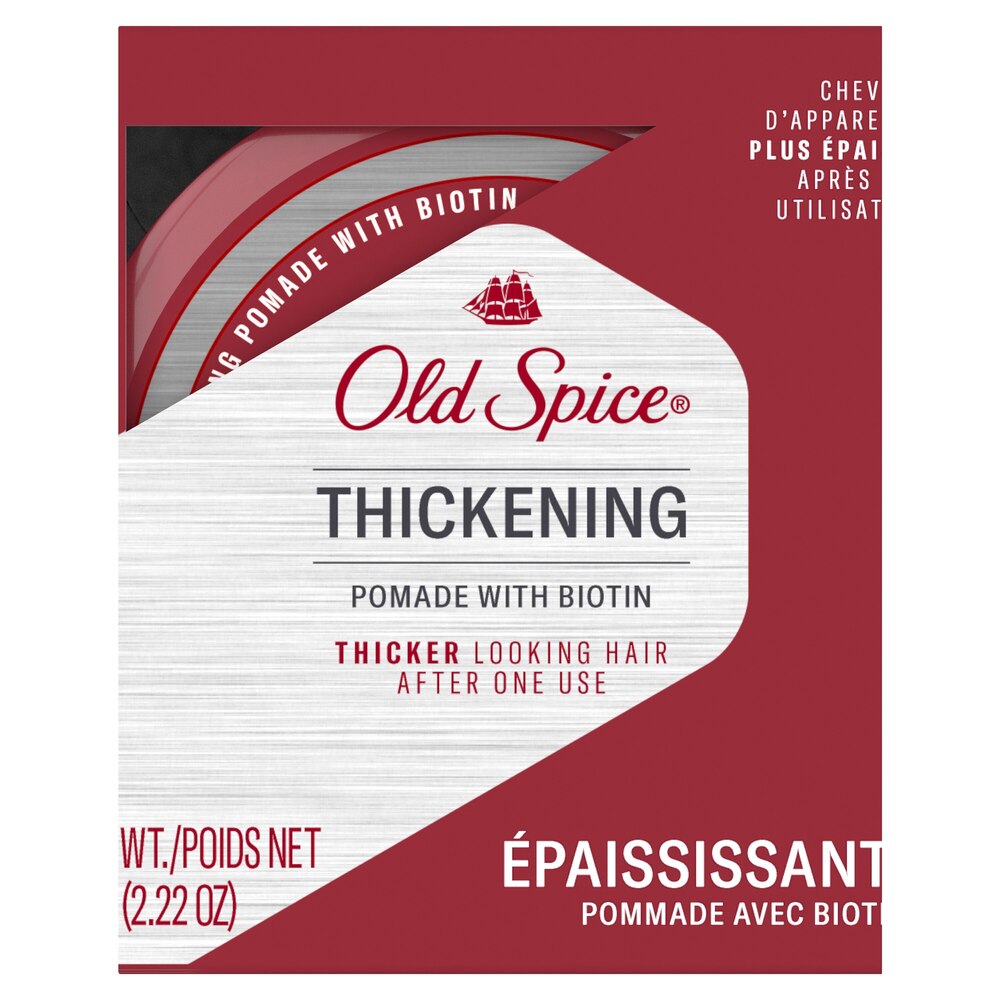 Old Spice Thickening Pomade with Biotin 2.22oz