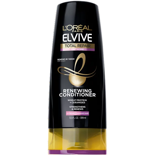 L'Oreal Elvive Total Repair Extreme Renewing Conditioner with Wheat Protein, 13.5 fl oz