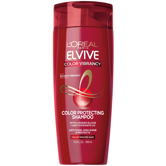 L'Oreal Paris Elvive Color Vibrancy Color Protecting Shampoo, 13.5 fl oz