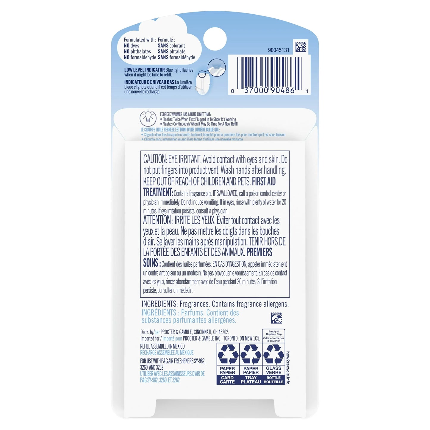 Febreze Plug Refill Berry Bramble 1ct 0.87oz