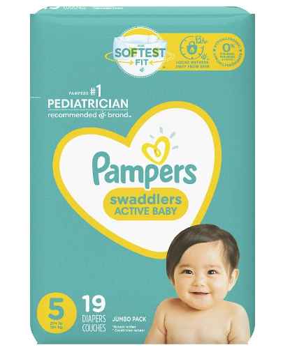 Pampers Swaddlers Diapers Jumbo Bags (click for all size options)