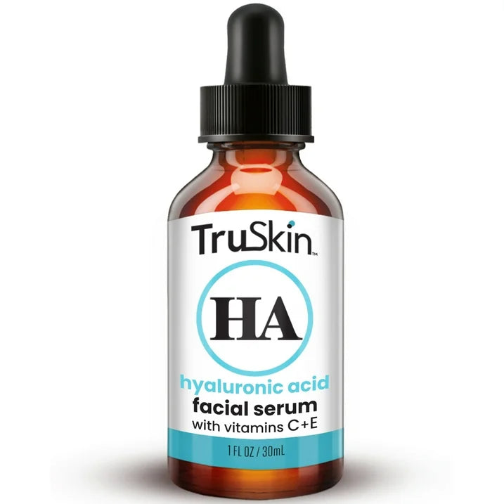 TruSkin Hyaluronic Acid Serum for Face, For All Skin Types, 1 fl oz