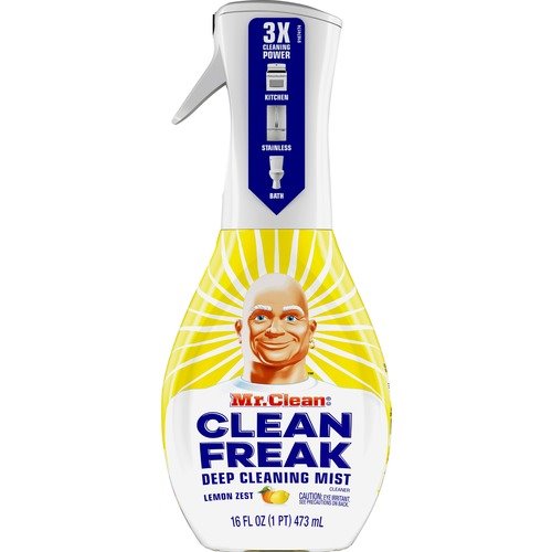 Mr. Clean Clean Freak Multi-Surface Spray Starter Kit, Lemon Zest, 16 fl oz