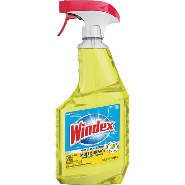 Limpiador desinfectante en aerosol multisuperficies Windex Citrus Fresh - 26 fl oz