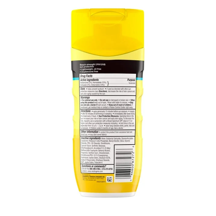 Neutrogena Beach Defense SPF 70 Sunscreen Lotion, Oil-Free, 6.7 oz