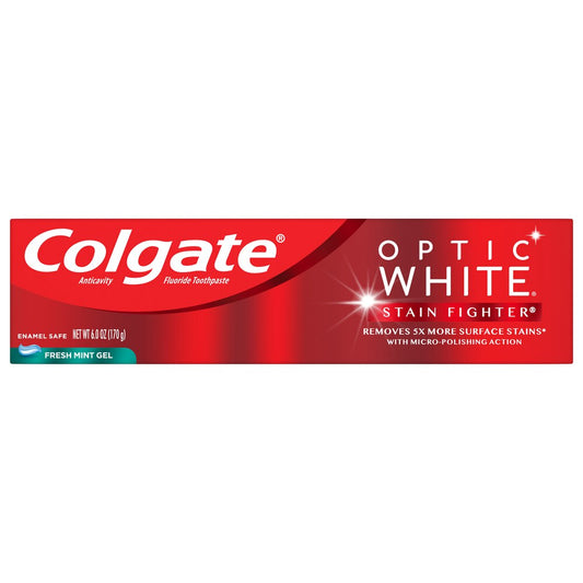 Colgate Optic White Gel de menta fresca 6 oz ***