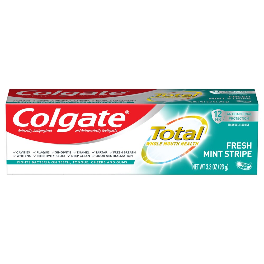 Colgate Total Toothpaste Fresh Mint Gel 3.3oz***