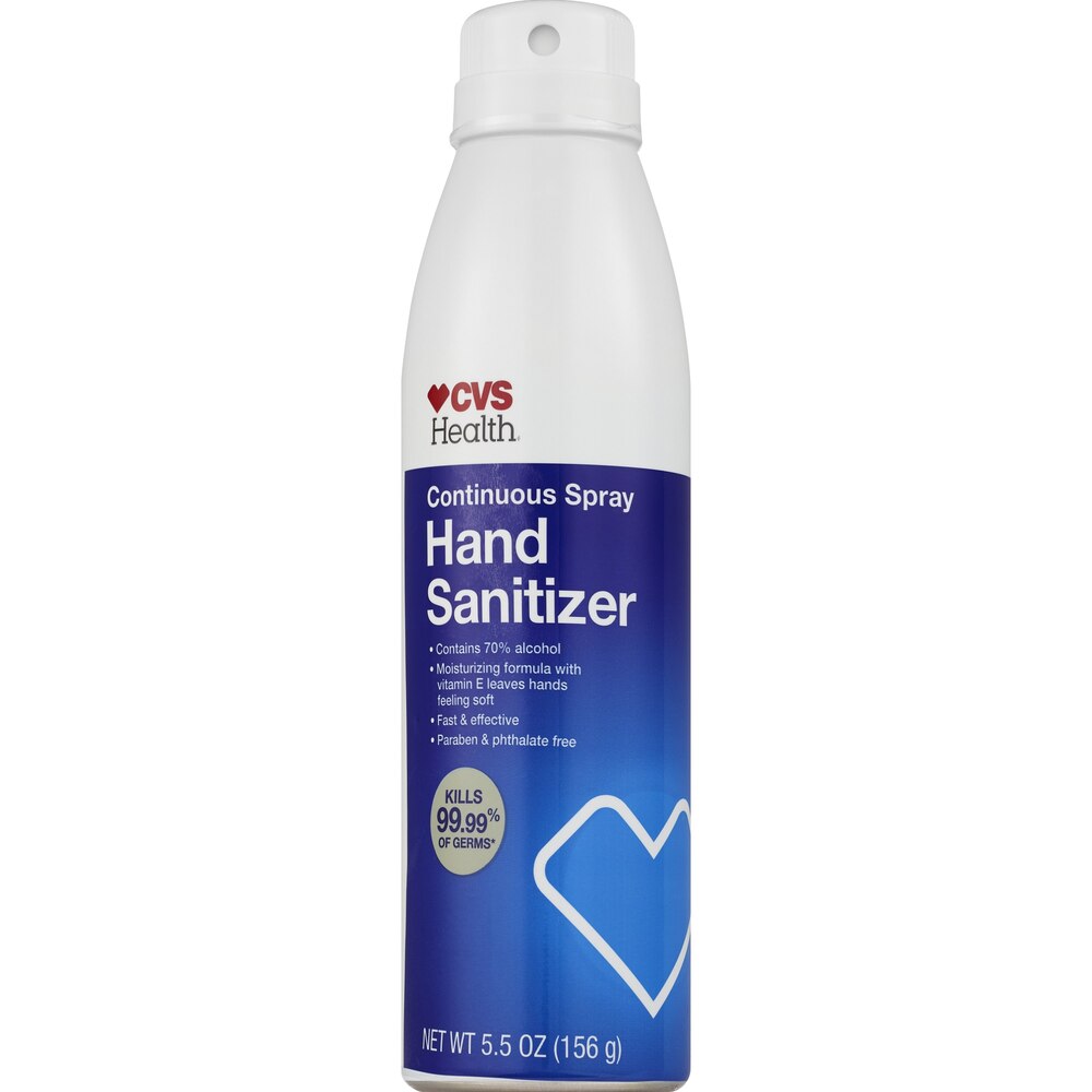 Desinfectante de manos en aerosol continuo CVS Health 5.5oz***