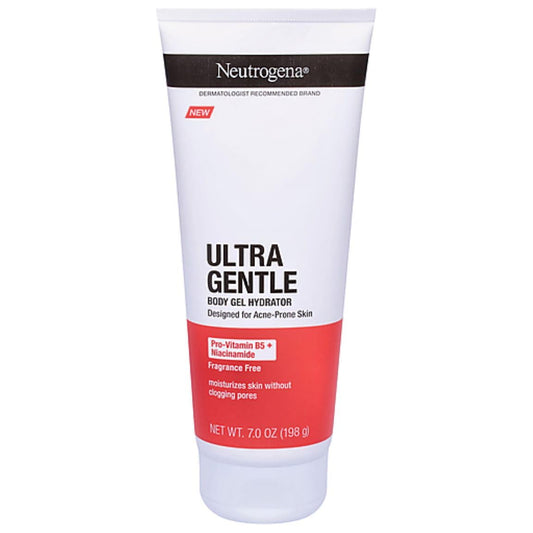 Neutrogena Gel hidratante corporal ultra suave para pieles propensas al acné, 7 oz