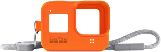 GoPro Sleeve & Lanyard Case Orange Hero 8