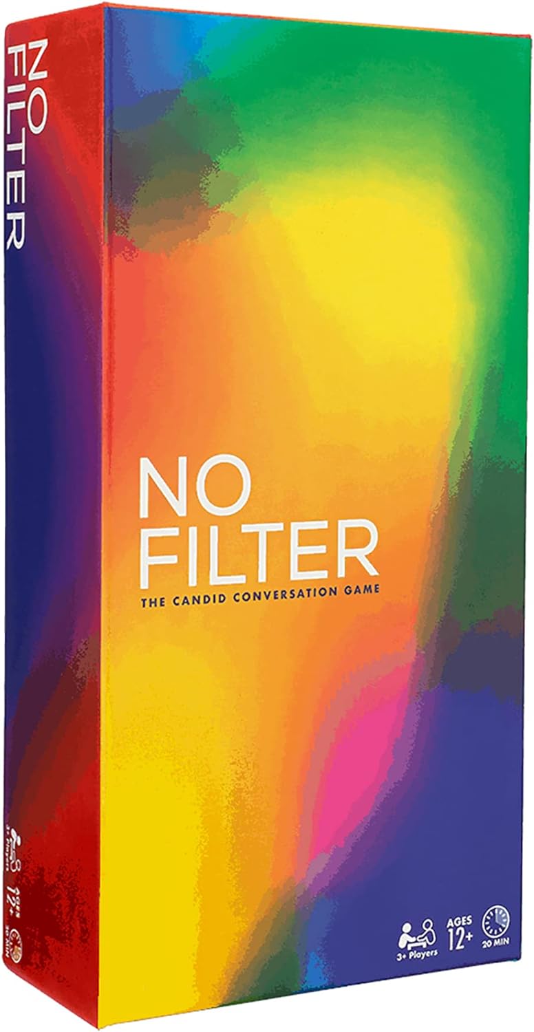 No Filter - Candid Conversation Game, 3+ Players, Ages 12+