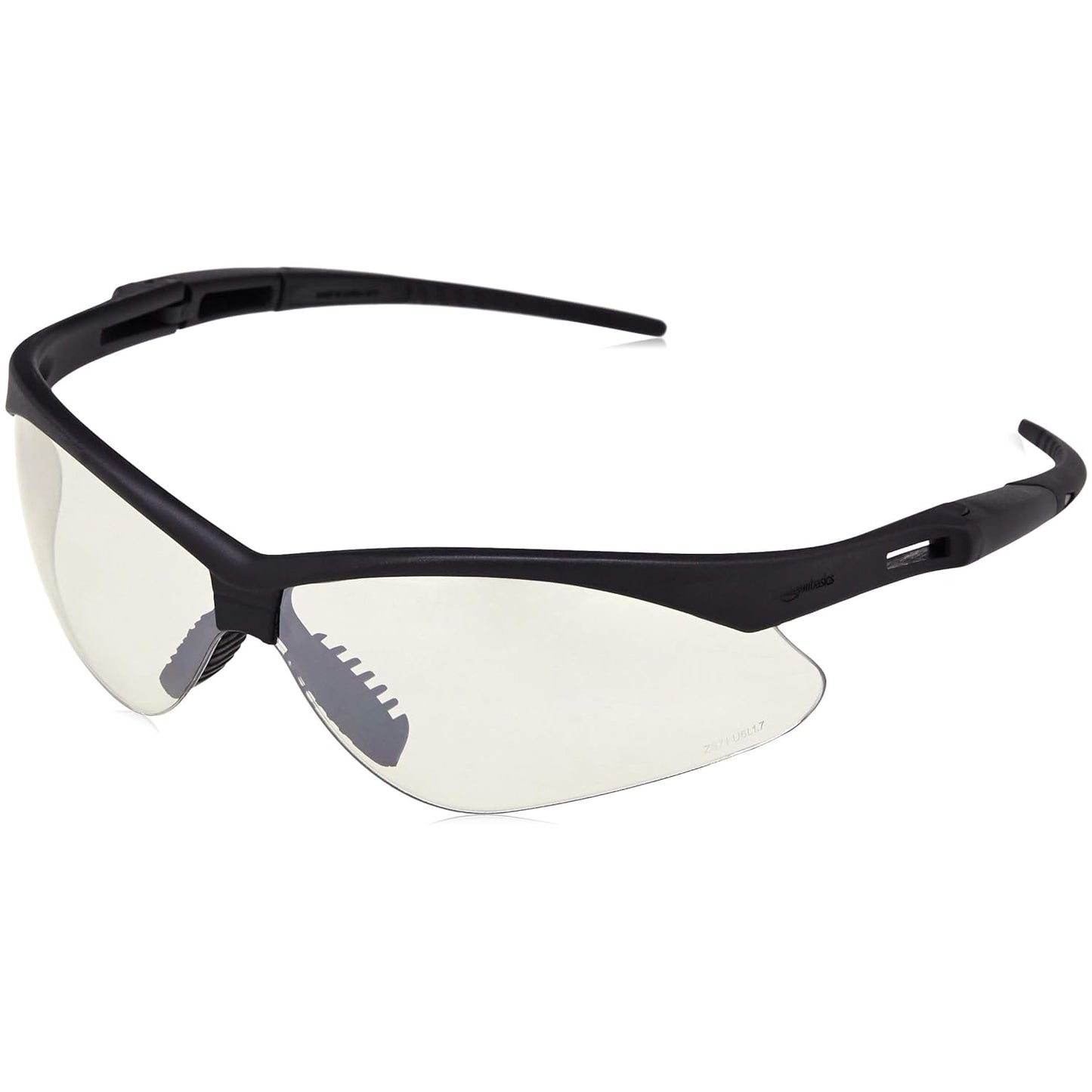 Gafas de seguridad antirayaduras, resistentes a los rayos UV, con lentes de espejo transparentes para interiores y exteriores ***