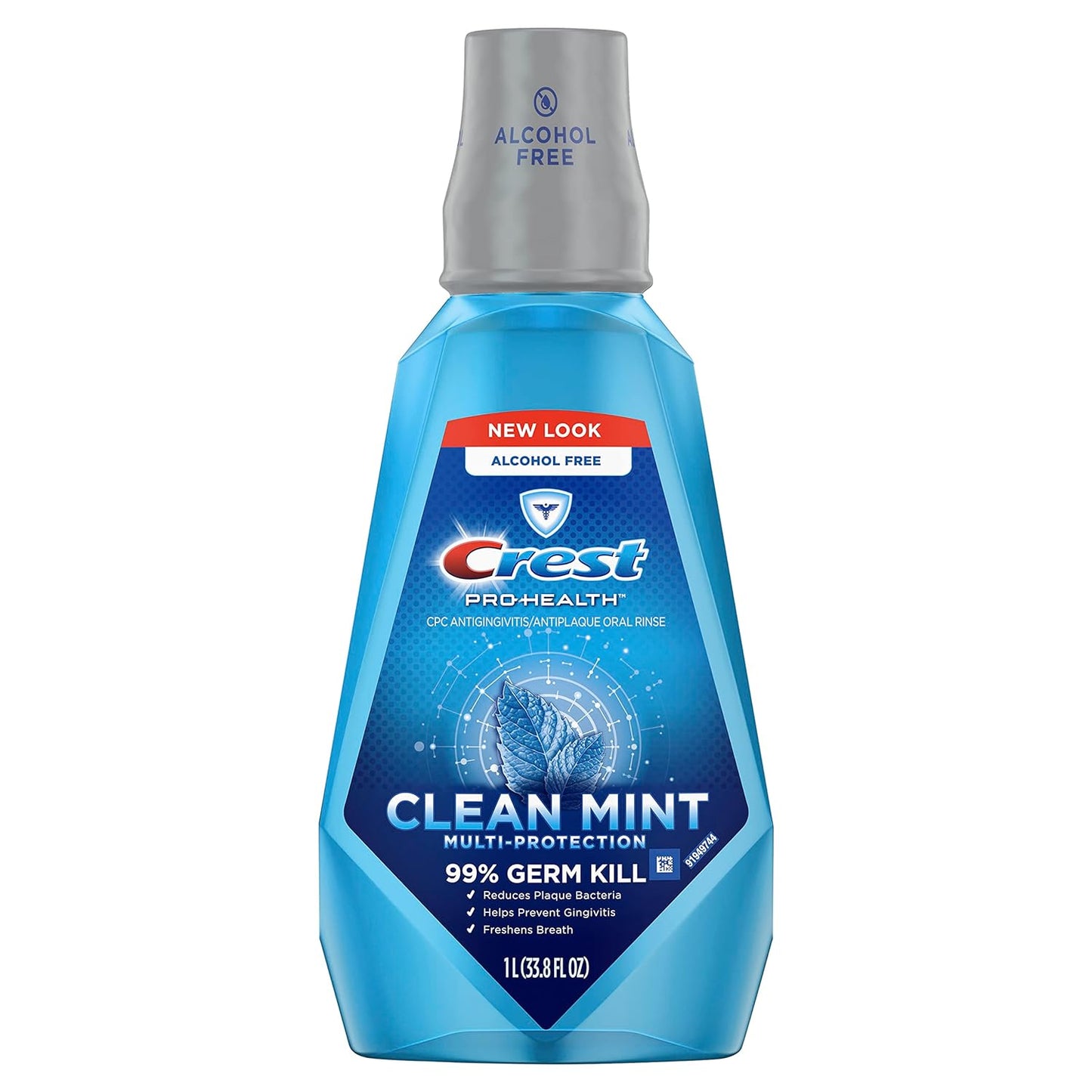 Crest Pro-Health Mouthwash Clean Mint 1L***