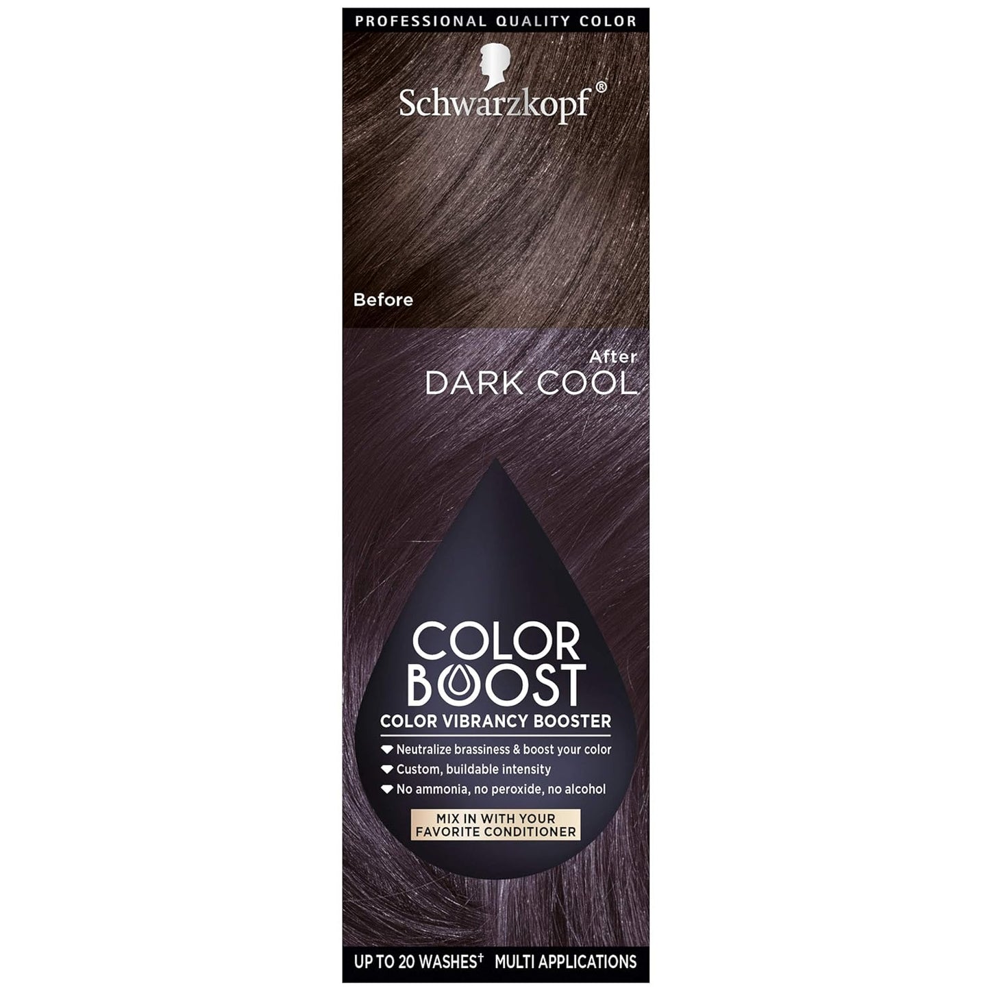 Schwarzkopf potenciador de color frío oscuro