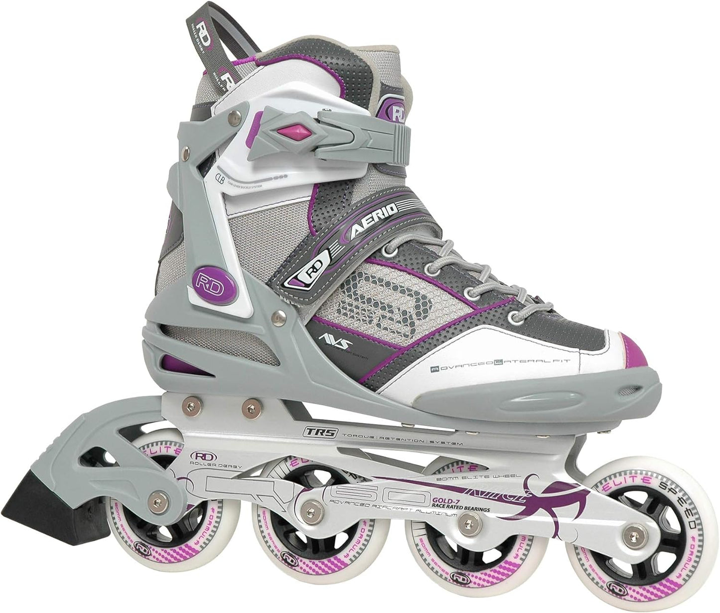 Roller Derby Aerio Women's Inline Skates Purple Size 8