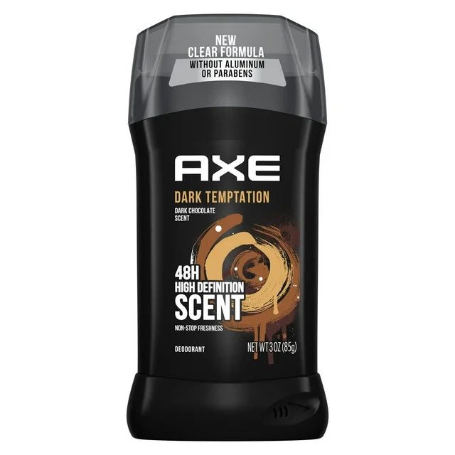 Axe Dark Temptation Long Lasting Men's Deodorant Stick, Dark Chocolate, 3 oz