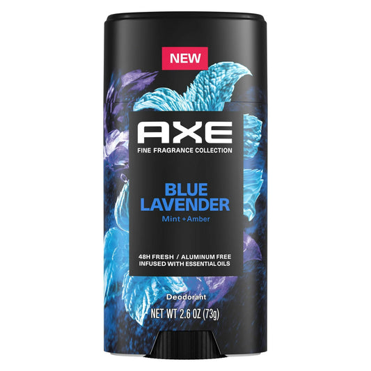 Axe Fine Fragrance Collection Men's Deodorant Stick, Blue Lavender, 2.6 oz ***