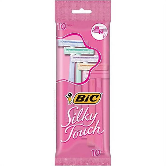 Bic Silky Touch 拋棄式刮鬍刀 10 克拉