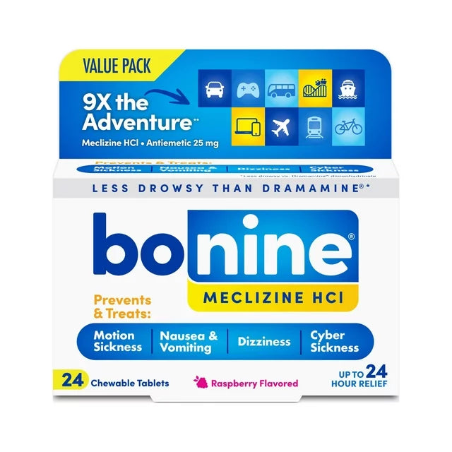 Bonine Meclizine HCI 24ct ***