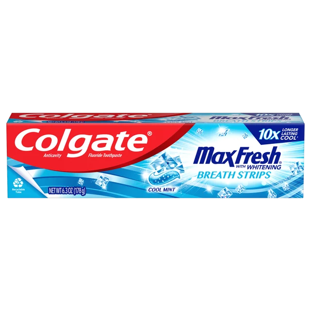 Colgate MaxFresh Toothpaste Cool Mint 6.3oz ***